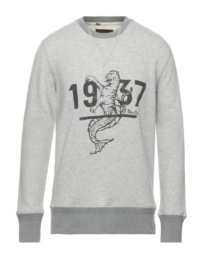 Shop Tiger Jay Man Sweatshirt Grey Size S Cotton