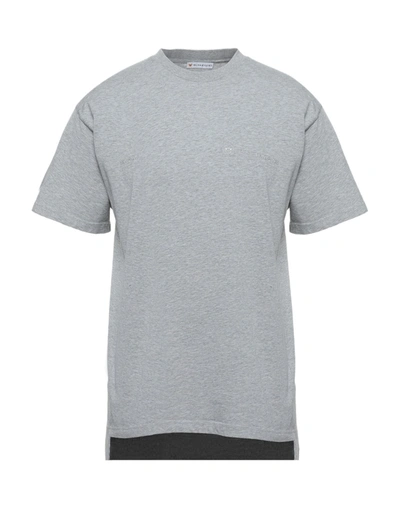 Shop Bel-air Athletics Man T-shirt Grey Size L Cotton
