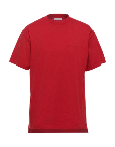 Shop Bel-air Athletics Man T-shirt Red Size Xl Cotton