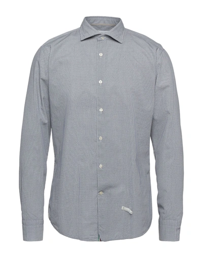 Tintoria Mattei 954 Shirts In Blue