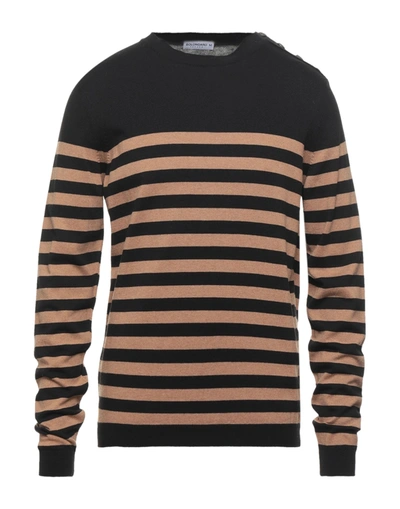 Shop Bolongaro Trevor Man Sweater Camel Size Xl Acrylic, Viscose, Cotton, Wool In Beige