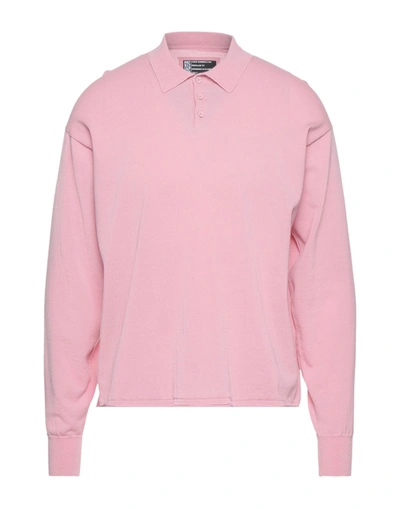 Shop Patrizia Pepe Man Sweater Pink Size M Cotton, Polyamide