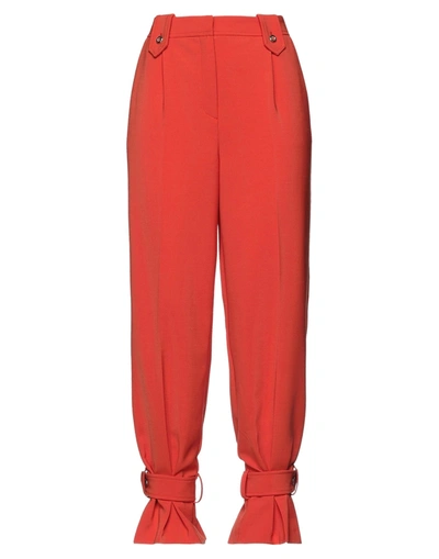 Shop Cristinaeffe Woman Pants Orange Size 6 Polyester, Viscose, Elastane