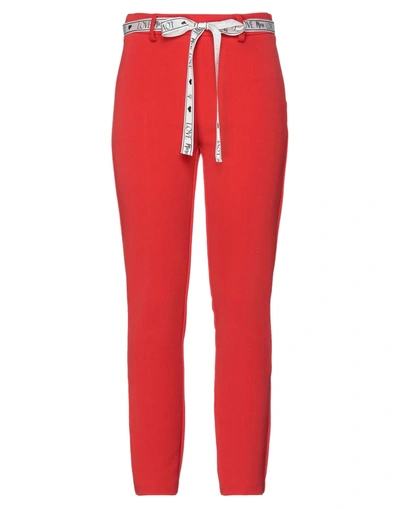 Shop Cristinaeffe Woman Pants Red Size 6 Polyester, Viscose, Elastane