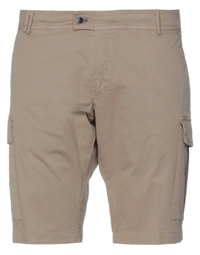 Shop Addiction Shorts & Bermuda Shorts In Khaki