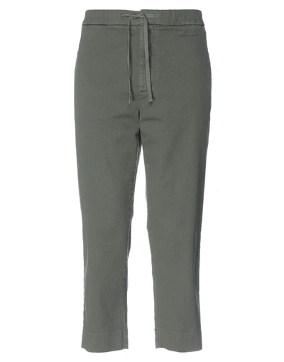 Shop Care Label Man Pants Military Green Size 28 Cotton, Elastane