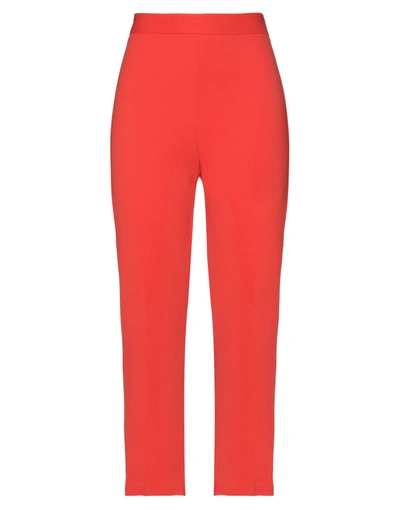 Pinko Woman Pants Red Size 8 Polyester, Elastane In Red