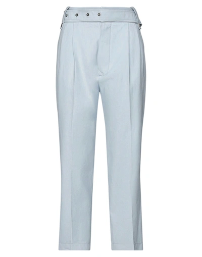 Shop Mrz Woman Pants Sky Blue Size 6 Hemp, Cotton