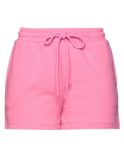 Shop Na-kd Woman Shorts & Bermuda Shorts Pink Size M Cotton, Polyester