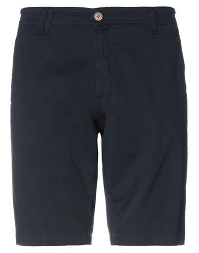 Shop Addiction Shorts & Bermuda Shorts In Dark Blue