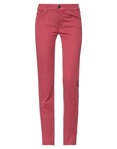 Jacob Cohёn Pants In Maroon