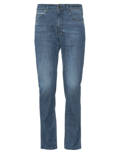 Shop Blu Briglia 1949 Man Jeans Blue Size 28w-33l Cotton, Elastane