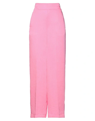 Shop Jucca Woman Pants Pink Size 8 Polyester