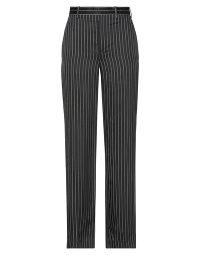 Shop Neil Barrett Woman Pants Black Size 10 Viscose, Cupro