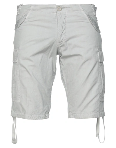 Shop Addiction Shorts & Bermuda Shorts In Light Grey