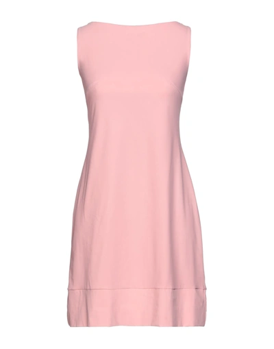 Shop Chiara Boni La Petite Robe Woman Mini Dress Pink Size 8 Polyamide, Elastane