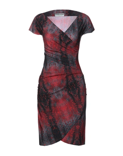 Shop Chiara Boni La Petite Robe Woman Mini Dress Red Size 4 Polyamide, Elastane