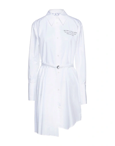 Shop Off-white &trade; Short Dresses In White