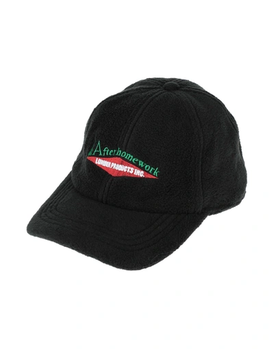 Shop Afterhomework Hats In Black