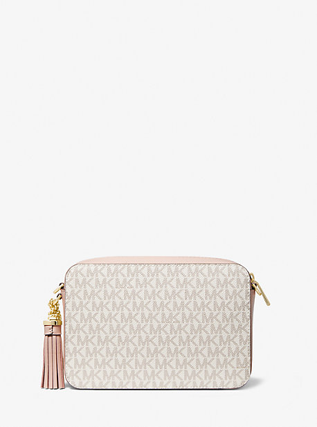 michael kors ginny medium embellished leather crossbody