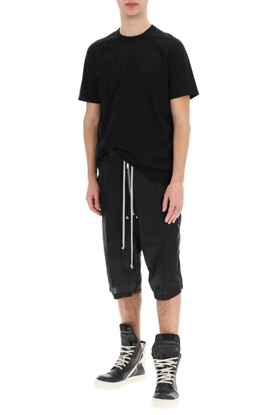 Shop Rick Owens T-shirt In Black