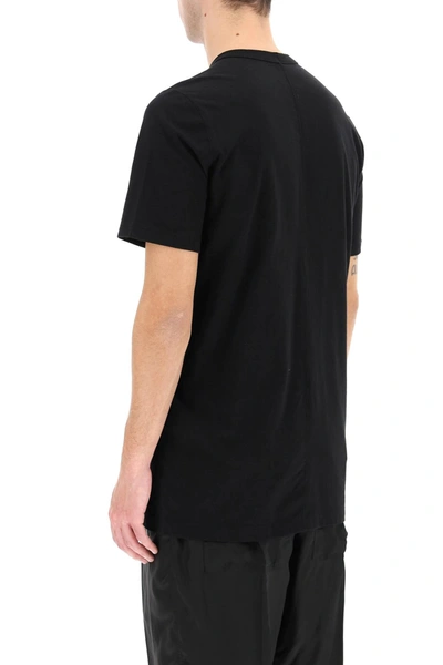 Shop Rick Owens T-shirt In Black