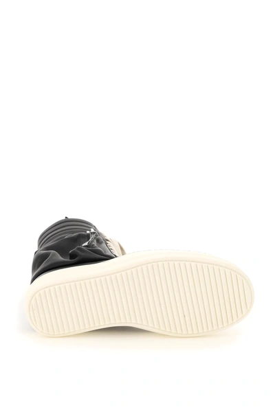 Shop Rick Owens Cargo Basket Leather Boots In Black