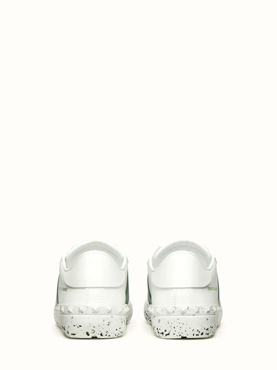 Shop Valentino Open For A Change Sneakers In White