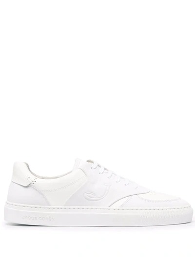 Jacob Cohen Logo Low-top Sneakers In White