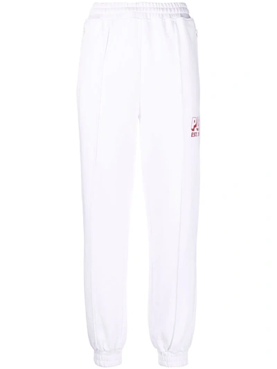 Shop Philosophy Di Lorenzo Serafini Logo-print Cotton Joggers In White