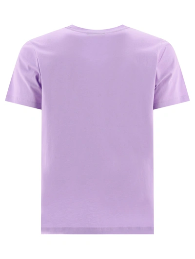Shop Apc "item" T-shirt In Purple