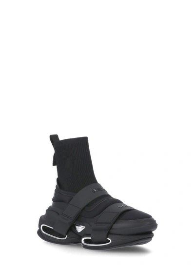 Shop Balmain Sneakers Black In Nero