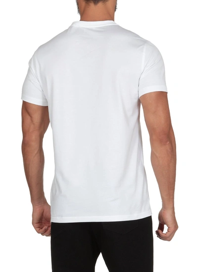 Shop Burberry T-shirts And Polos White In Bianco