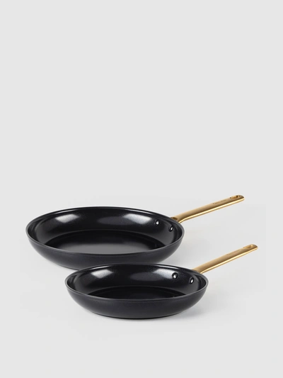 Shop Greenpan Reserve Ceramic Nonstick Frypan, Set Of 2 In Black