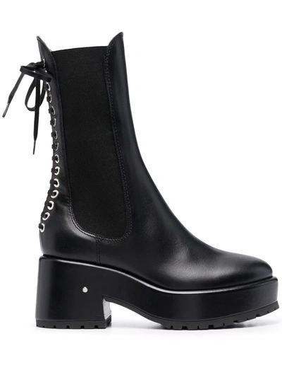 Shop Laurence Dacade Bedford 70mm Ankle Boots In Schwarz