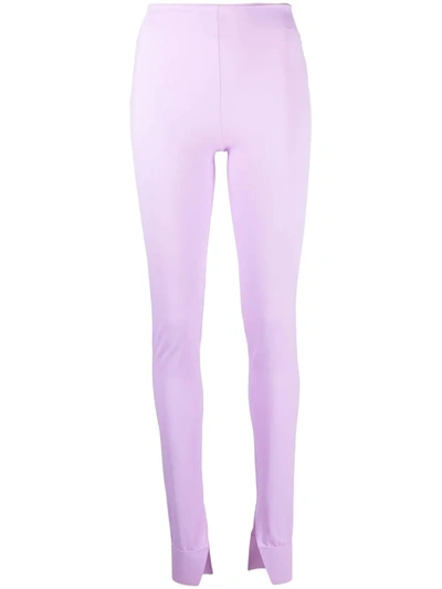 Shop Alyx High-waisted Long-length Leggings In Violett