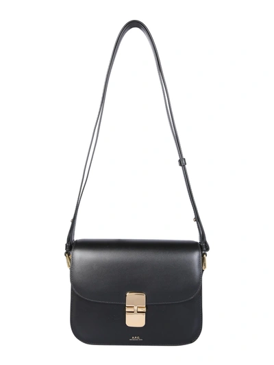 Shop A.p.c. Small Grace Bag In Black