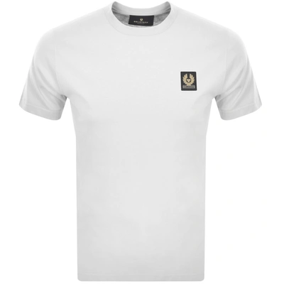 Shop Belstaff Logo T Shirt White
