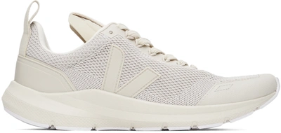 Shop Rick Owens Grey Veja Edition Performance Sneakers In 08 Pearl