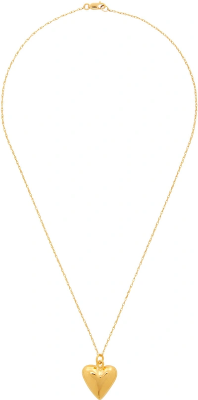 Sophie Buhai Gold Petite Heart Pendant Necklace In 18k Gold