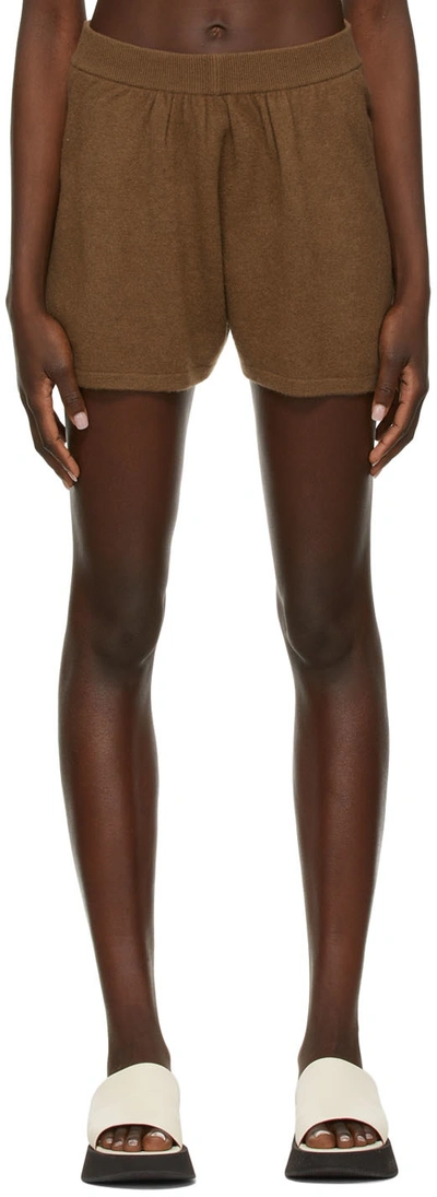 Frenckenberger Tan Big Boxer Shorts In 7 Tan