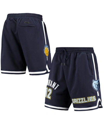 Pro Standard Men's Ja Morant Navy Memphis Grizzlies Team Player Shorts In Navy