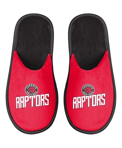 Shop Foco Men's Toronto Raptors Scuff Slide Slippers In Red