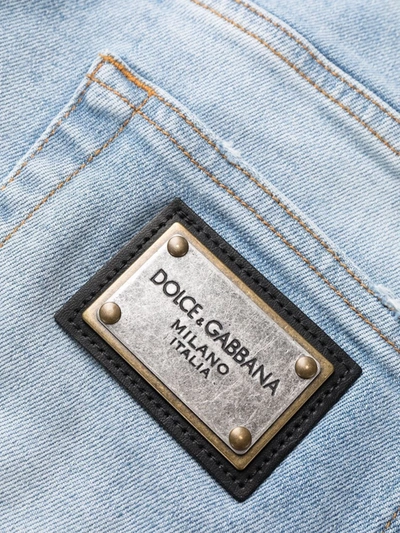 Shop Dolce & Gabbana Jeans Skinny In Blue