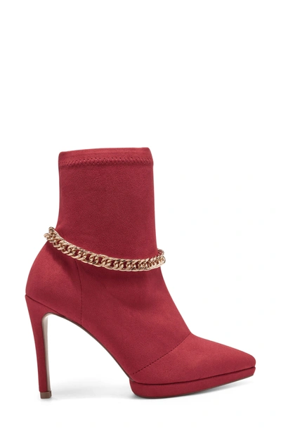 Shop Jessica Simpson Valyn 4 Bootie In Wicked Red