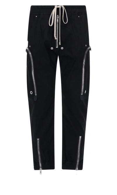 Rick Owens Black Strobe Bauhaus Cargo Pants | ModeSens
