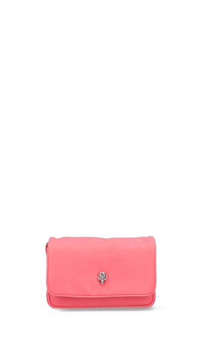 Shop Alexander Mcqueen Shoulder Bag In Pink