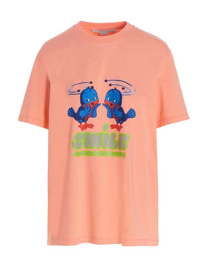 Shop Stella Mccartney T-shirt In Pink