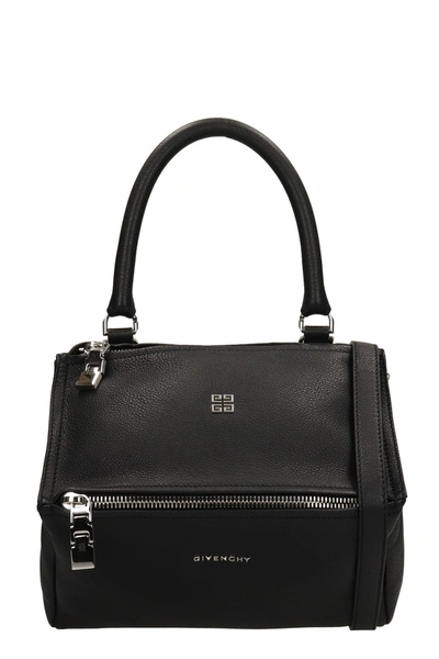 Shop Givenchy Pandora Hand Bag In Black Leather