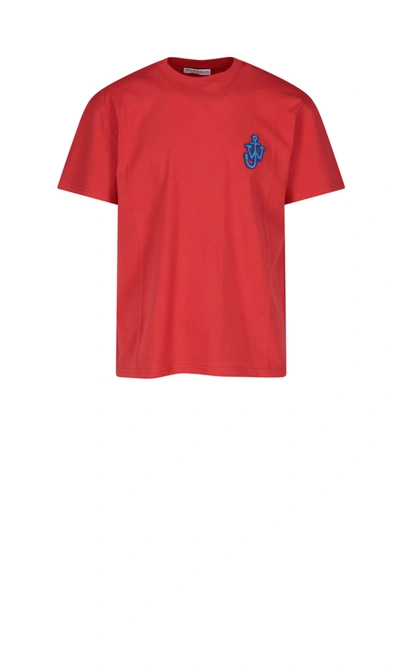 Shop Jw Anderson T-shirt In Red